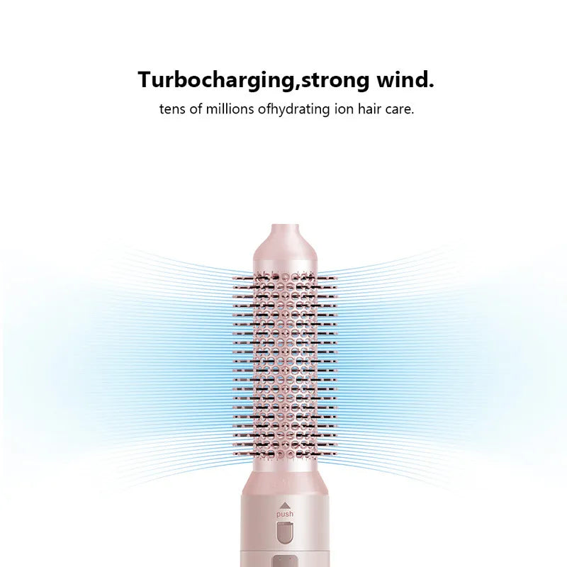 👩5-in-1 Hot-Air Hair Brush & Blowout Brush Hair Dryer