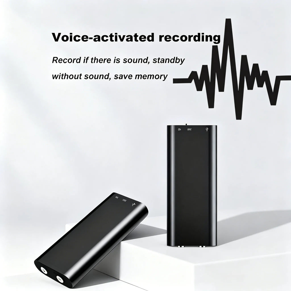 🎙️ HD Digital Voice Recorder & MP3 Player