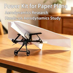 DIY RC Paper Airplane Power Kit with Gyro-Stabilized Remote Control