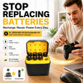 🔋 Rechargeable AA Lithium Battery Pack with Fast Charger