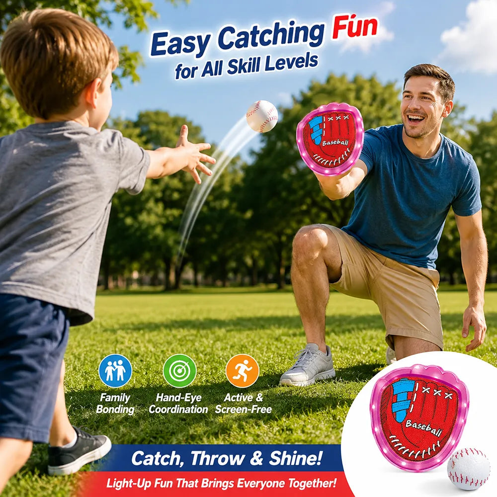 ⚾ Light-Up Catch & Throw Game Set for Kids