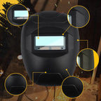 Lightweight Durable 2-In-1 Welding Mask & Safety Glasses