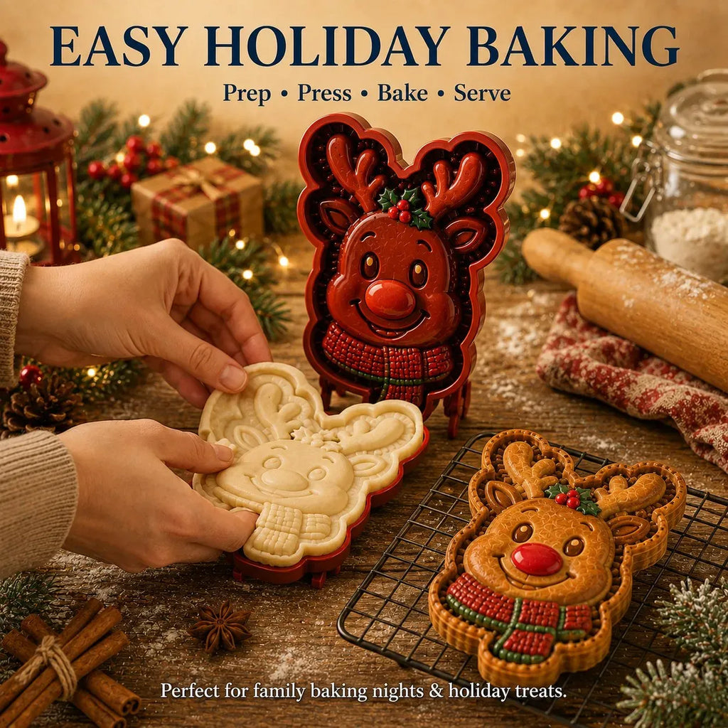 Press & Seal Christmas Mini Pie Mold Collection