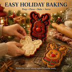Press & Seal Christmas Mini Pie Mold Collection