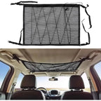 Car Ceiling Cargo Net — Overhead Storage Organizer