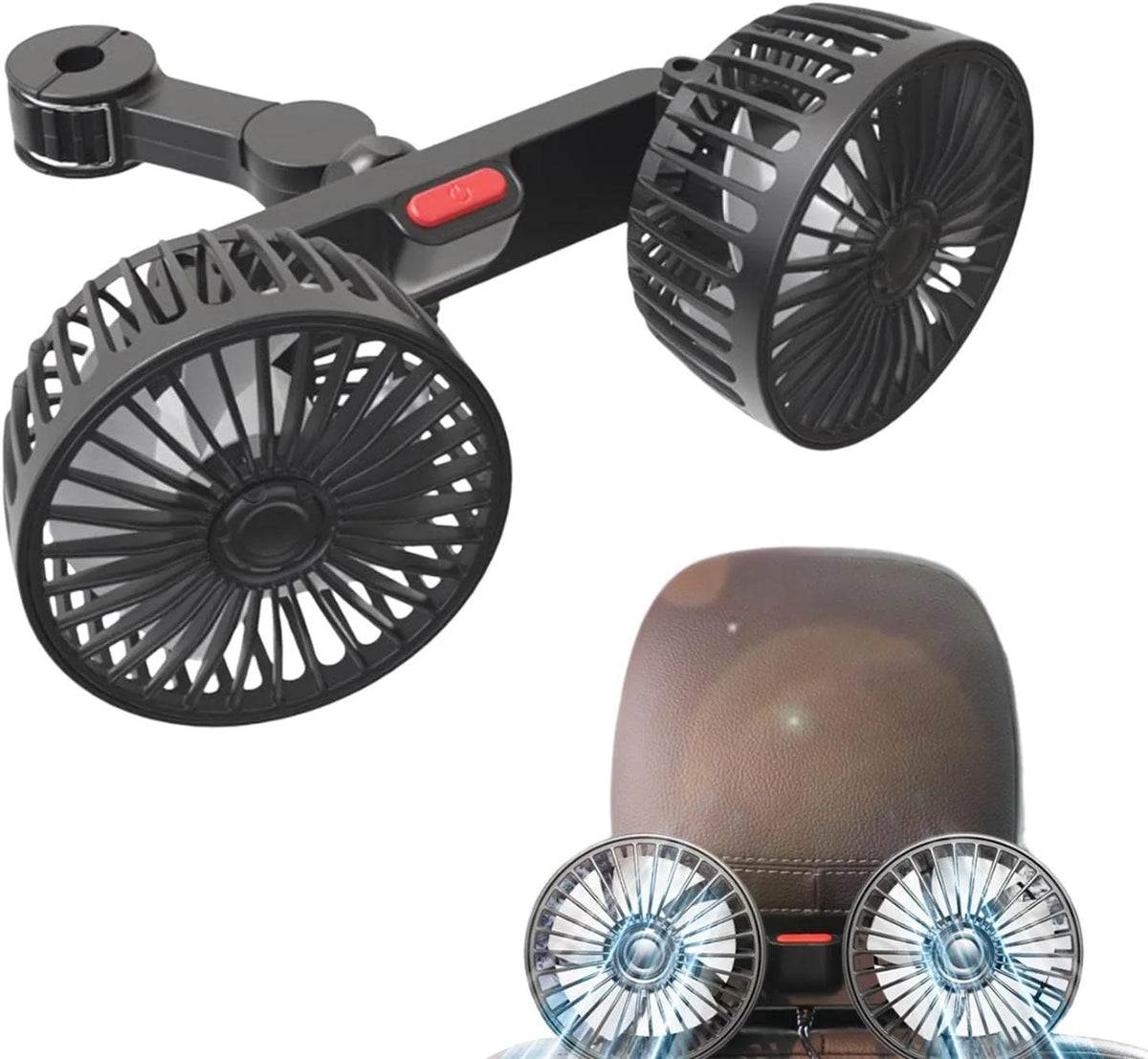 Stay Cool with the USB-Powered Car Cooling Fan 🌬️🚗