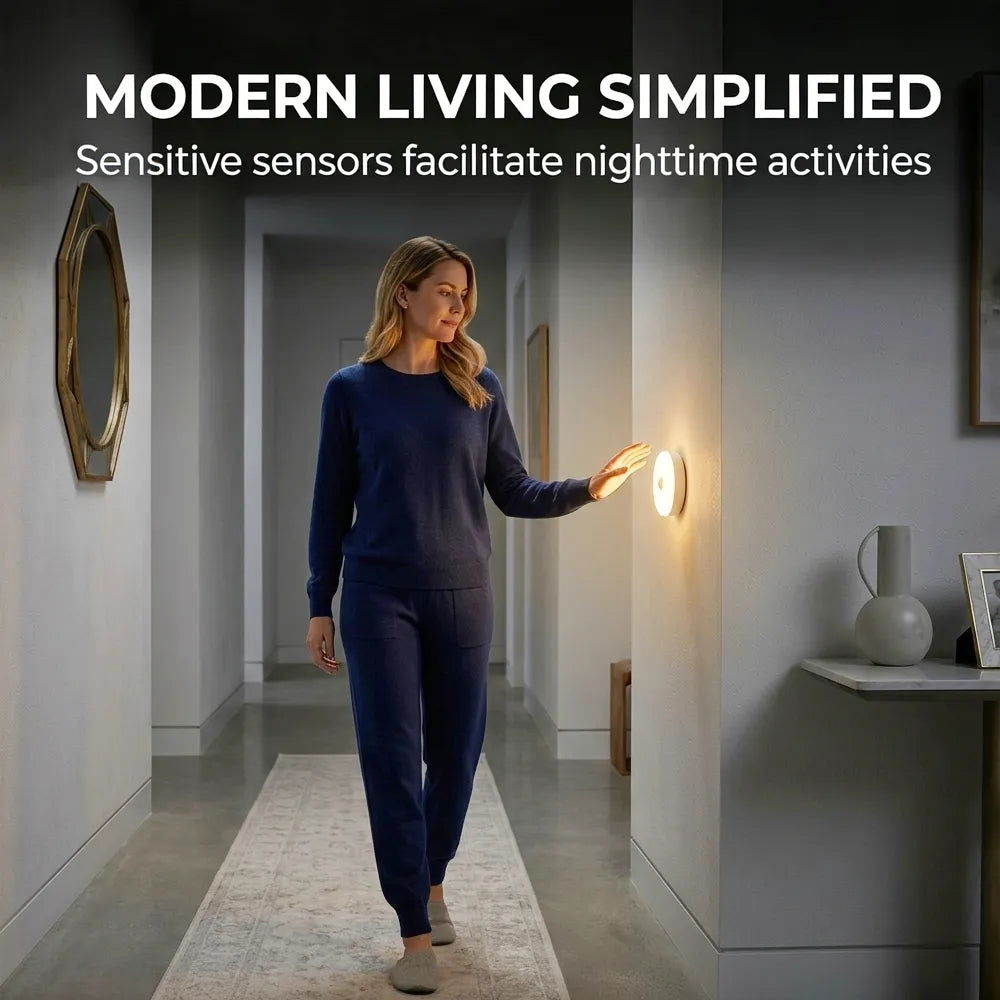 💡Magnetic Motion Sensor Night Light.