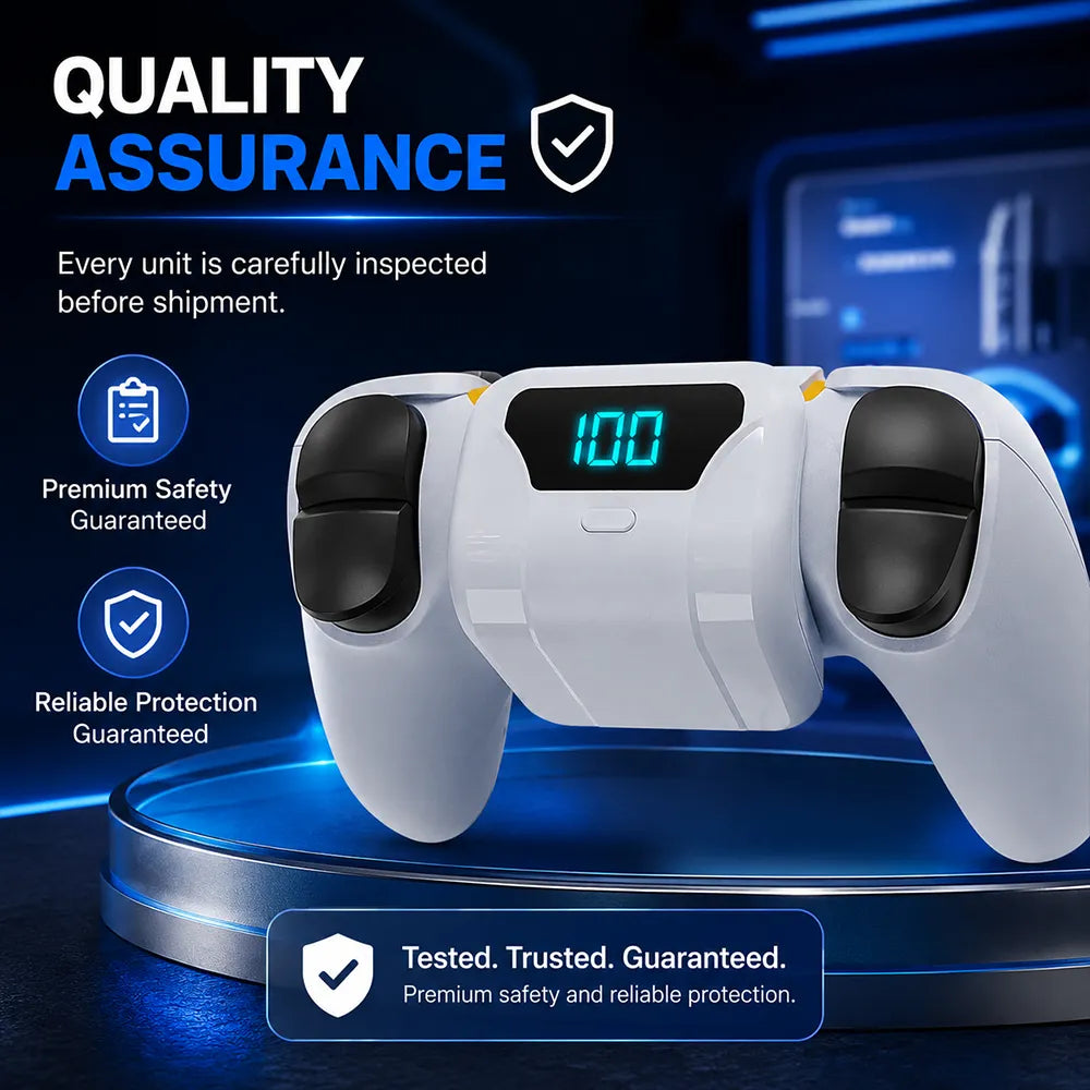 Charger for PS5 Edge Controller – 1500mAh Portable Battery Pack 🎮