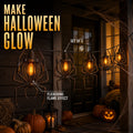 Haunting Glow Spider or Bat Halloween String Lights – Set of 5