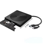 💿 External CD/DVD Drive – USB 3.0 & Type-C Portable Disc Reader/Burner