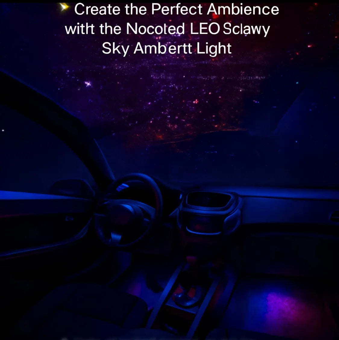 ✨Create the Perfect Ambience with the Wireless LED Starry Sky Ambient Light
