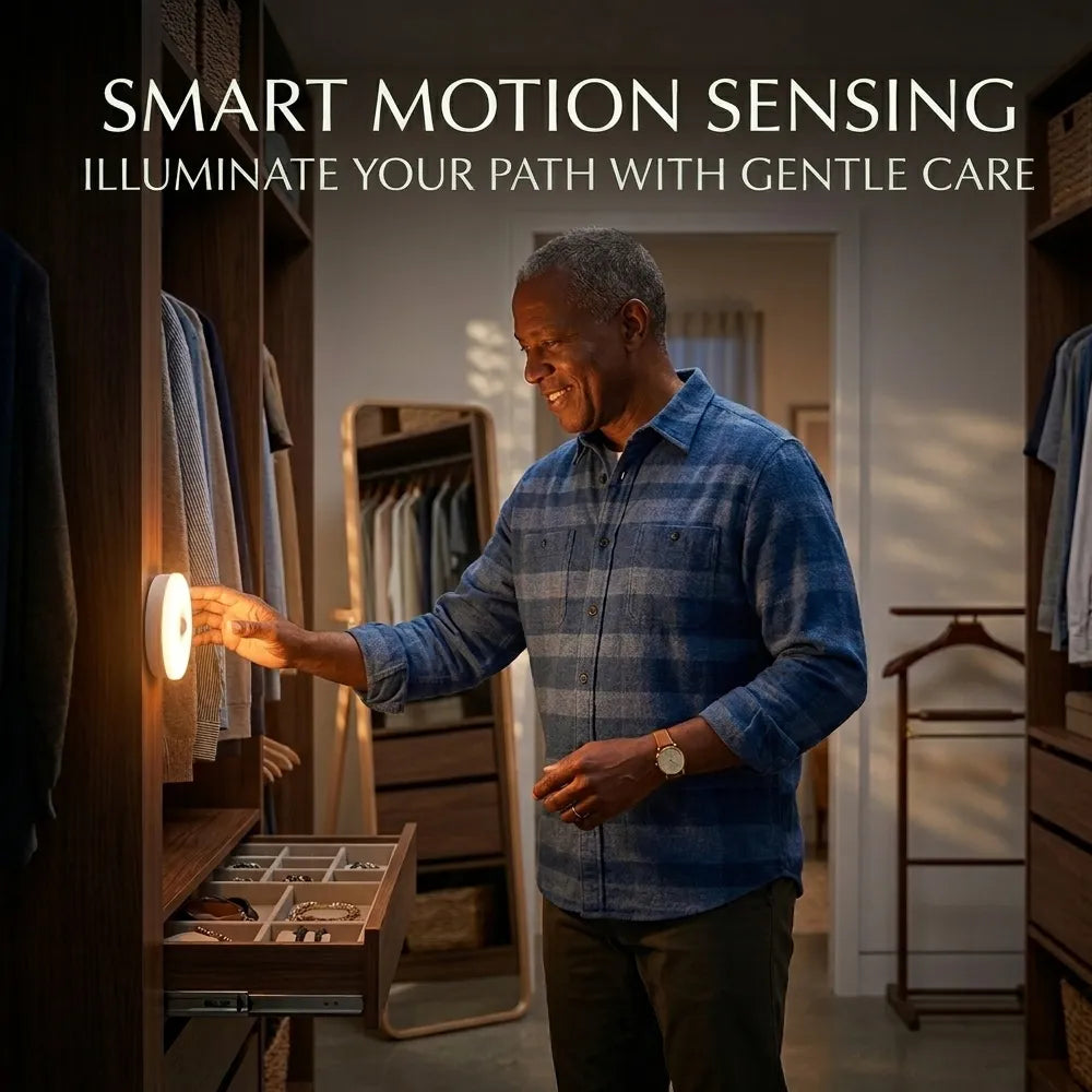 💡Magnetic Motion Sensor Night Light.