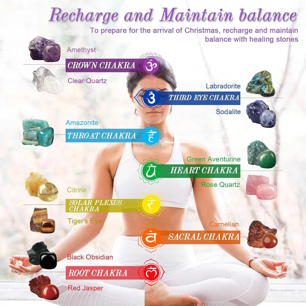 ✨ 2025 Crystal Advent Calendar – 24 Days of Healing Chakra Crystals & Healing Stones
