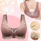 LAST DAY 49% OFF-Bra For Women Front Closure 5D Beauty Back Sports Comfy Bra