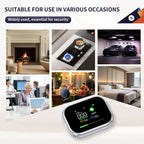 6-in-1 Plug-In Gas, CO & Smoke Safety Monitor