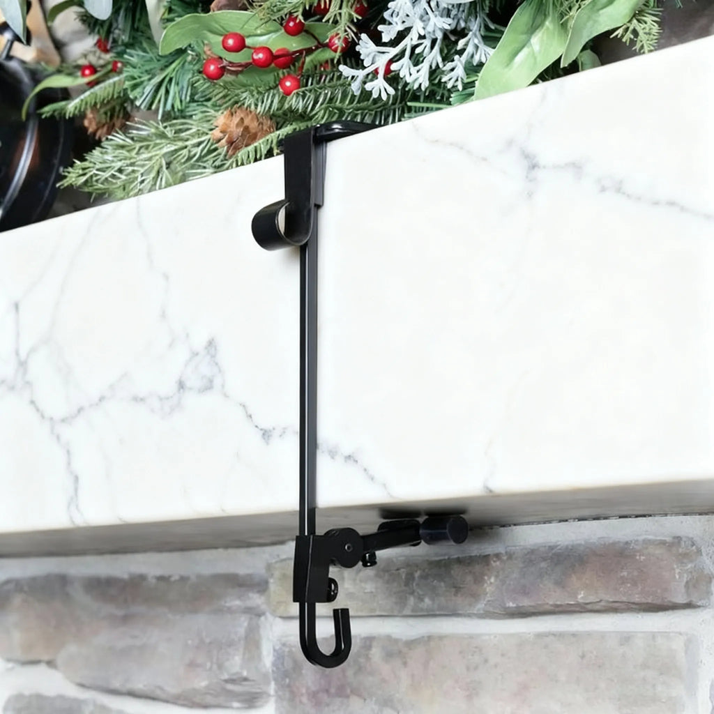 🛒Fireplace Stocking and Garland Hanger