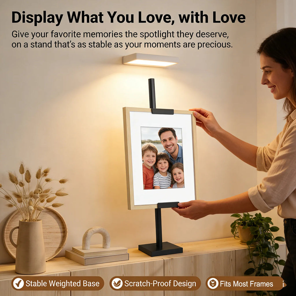 Adjustable Tabletop Easel: Paint or display art comfortably at your desk with a sturdy, space-saving wooden frame 🎨