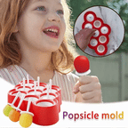Mini DIY 9-Cavity Silicone Ice Pop Mold for Kids – Create Homemade Ice Cream & Frozen Treats