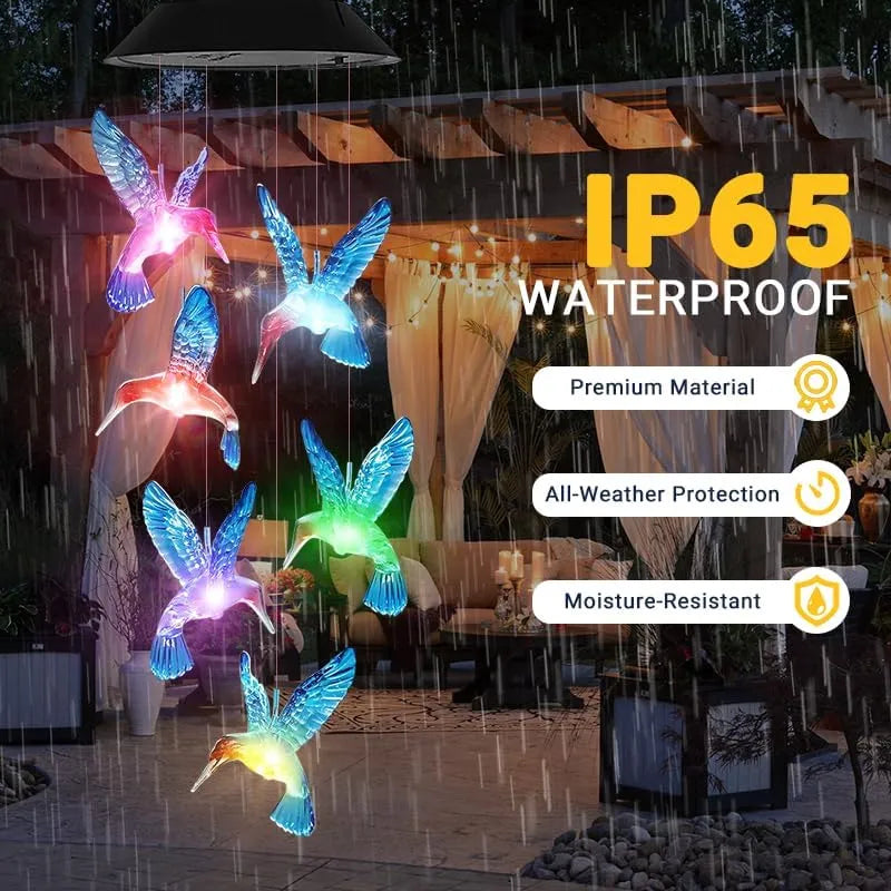 🌿Hummingbird Solar Light 🐦 Eco-Friendly Garden Glow🔥 50% OFF