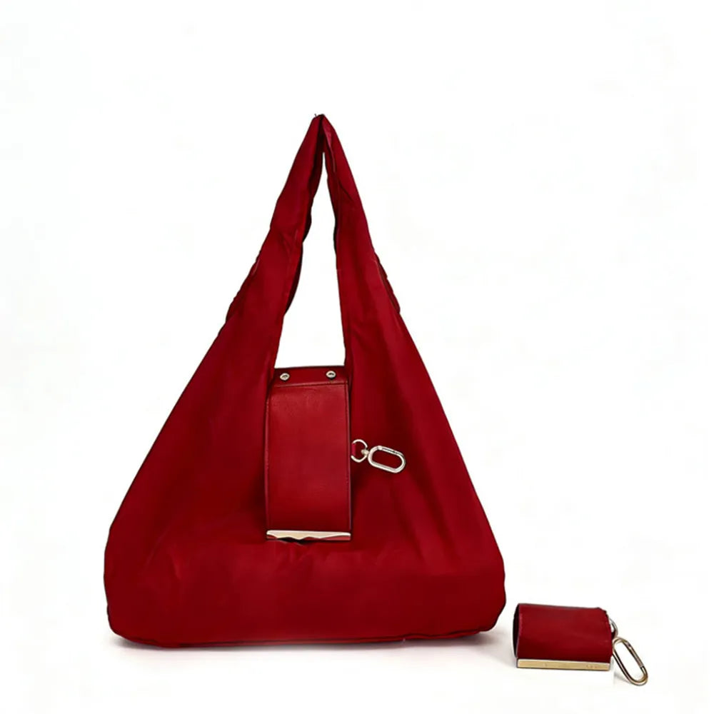 Portable Foldable Keychain Tote Bag