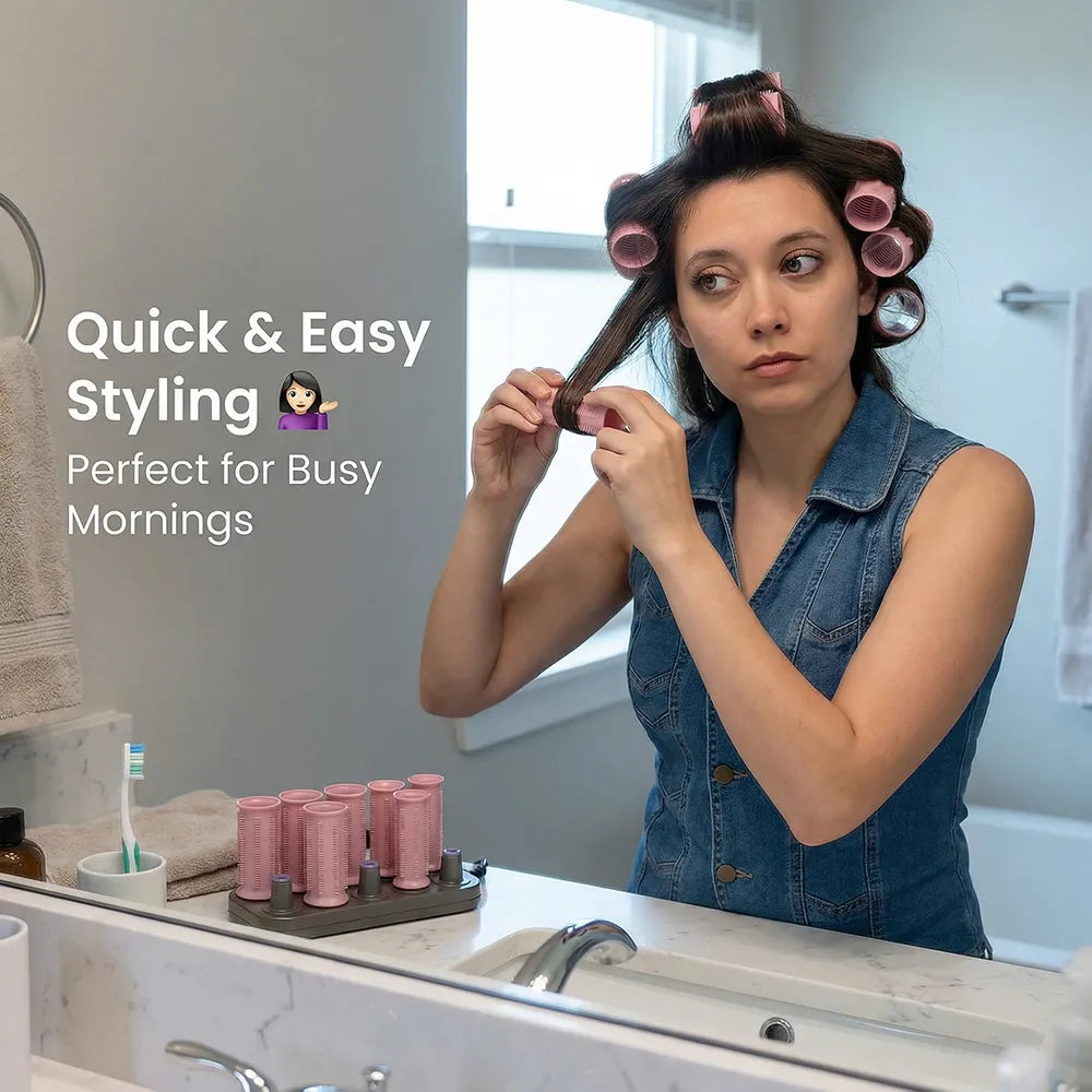 ✨ Electric Hair Curlers Set