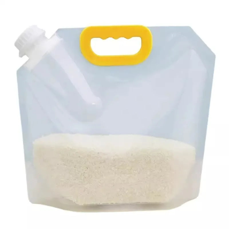 Easy-Pour Reusable Pantry Storage Bag