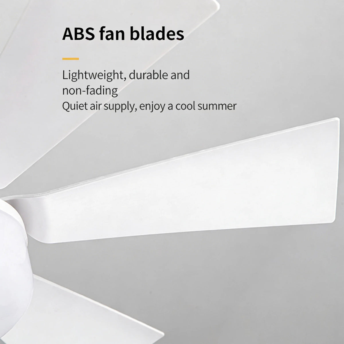 💡 E27 Screw-Base Silent Mini Fan Light,Remote Control