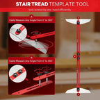 🛠️ Precision Stair Tread Template Tool