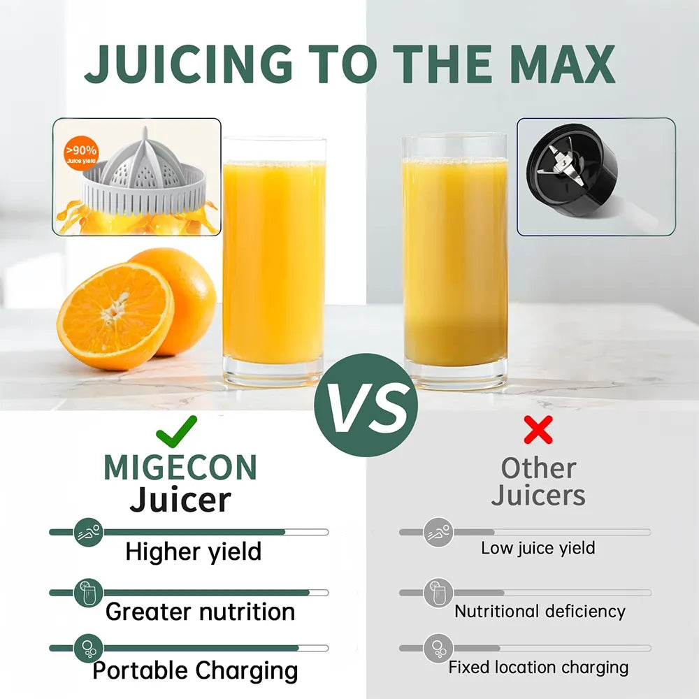 🍊 Portable Electric Citrus Juicer