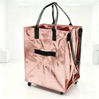 🛒 Reusable Rolling Shopping Bag – Carry More, Effort Less