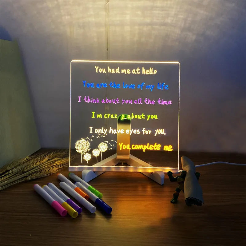 ✨LED Message & Drawing Board