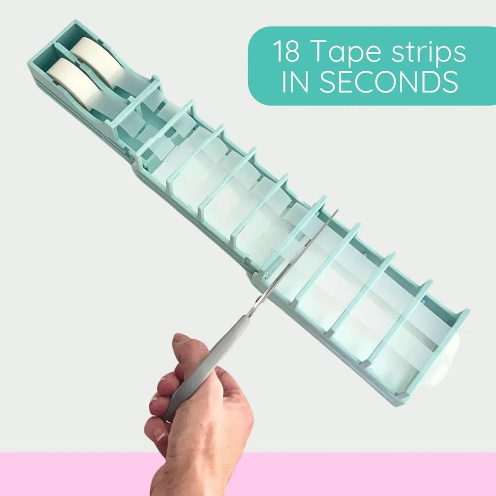 18-Strip Expandable Tape Prep Station for Faster Gift Wrapping
