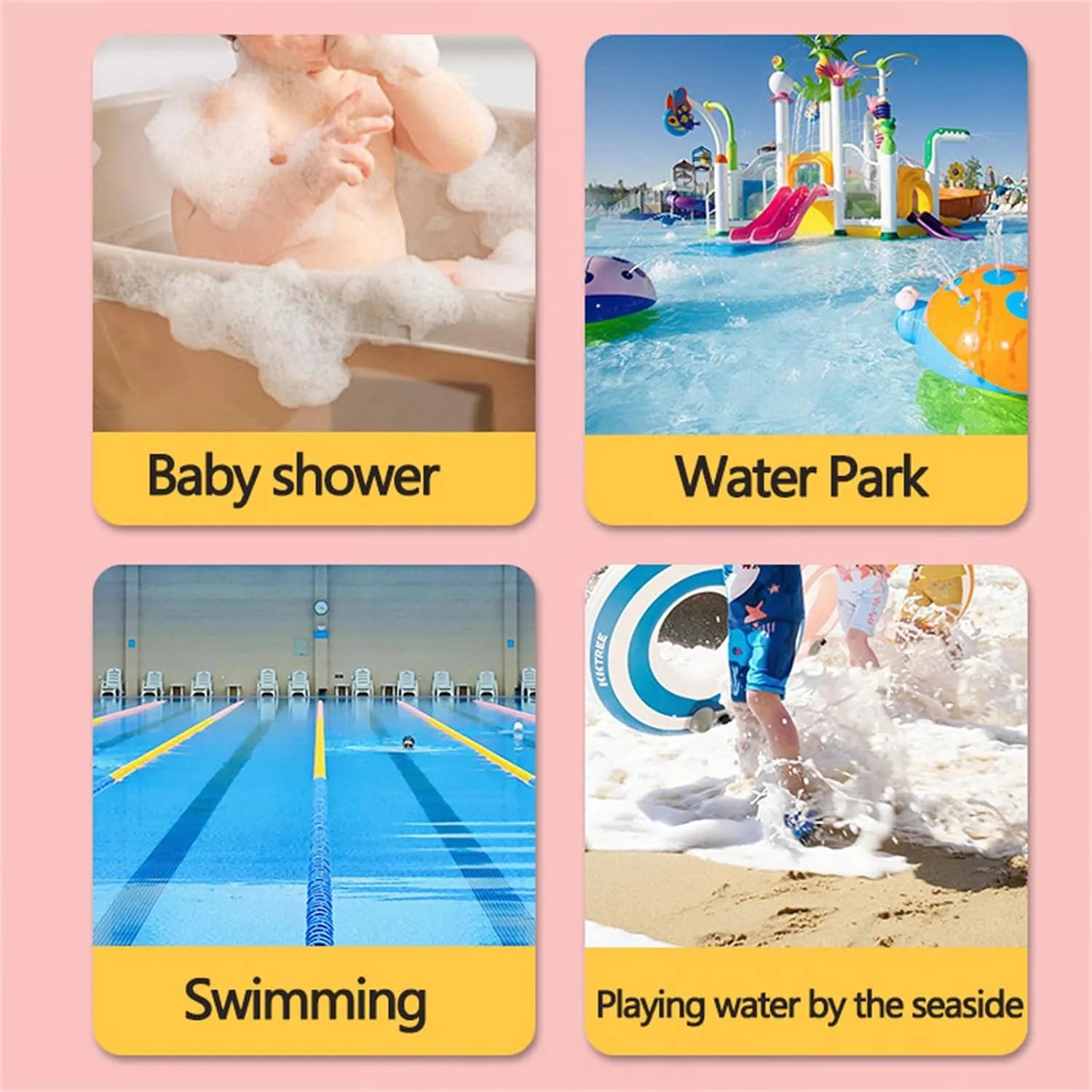 40-Piece Waterproof Ear Covers for Kids & Adults