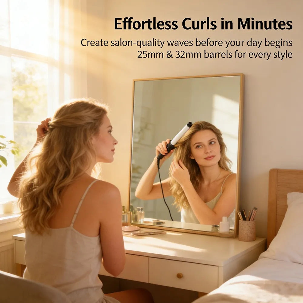 💁‍♀️ Professional Ceramic Hair Curling Iron