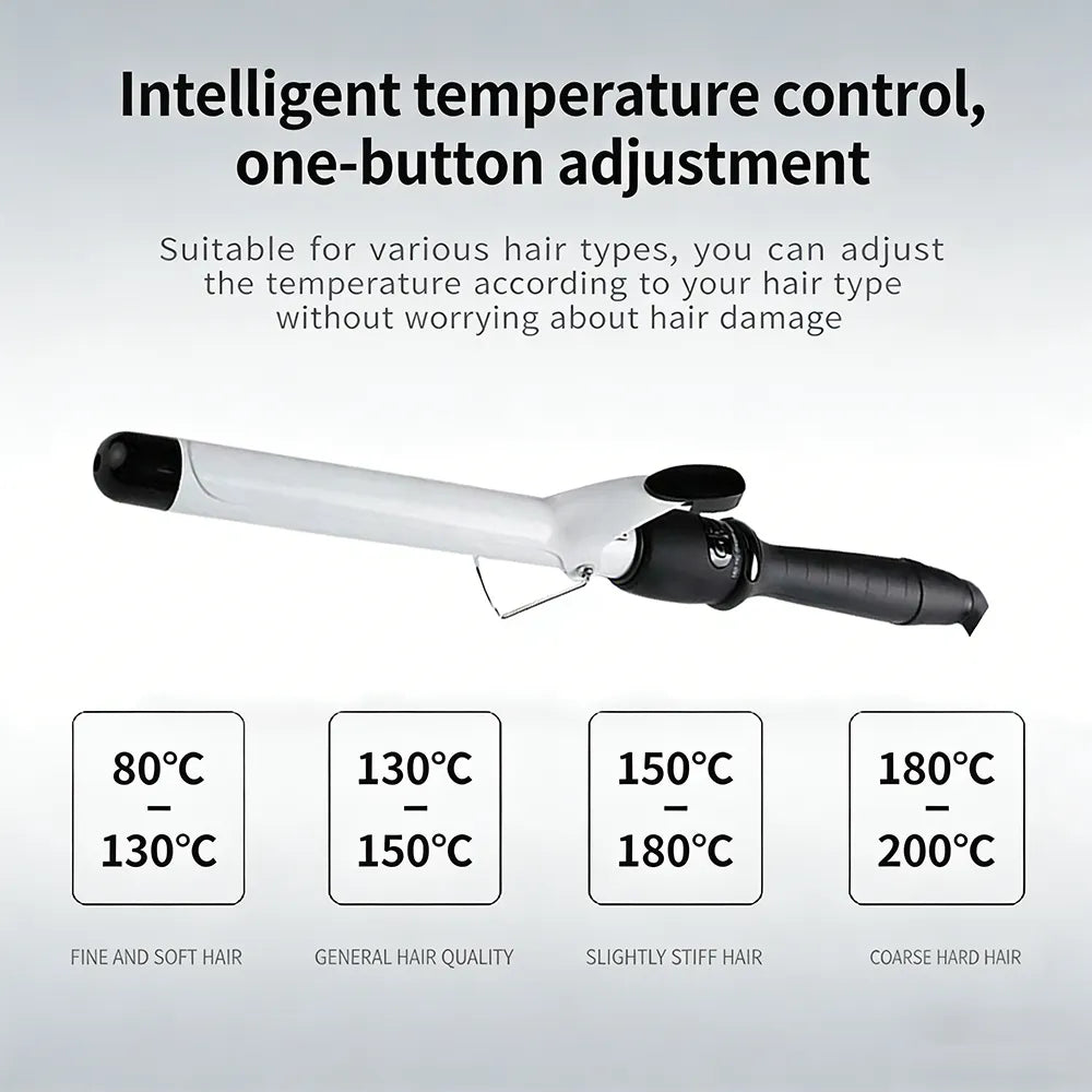 💁‍♀️ Professional Ceramic Hair Curling Iron