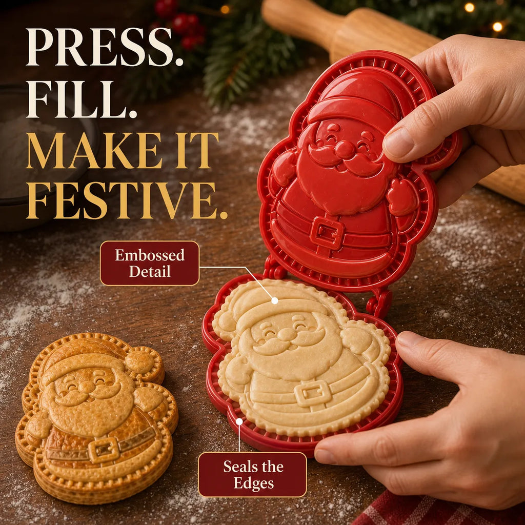 Press & Seal Christmas Mini Pie Mold Collection
