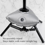 3-Piece Light-Up Standing Ghost Decorations with Remote