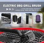 🍖✨Electric Three-Speed BBQ Brush – Effortless Cleaning for Your Grill