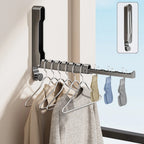 Space-Saving Foldable Over-the-Door Drying Rack