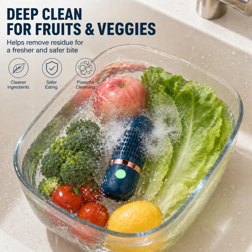 🥬 Portable Food Purifier Washer