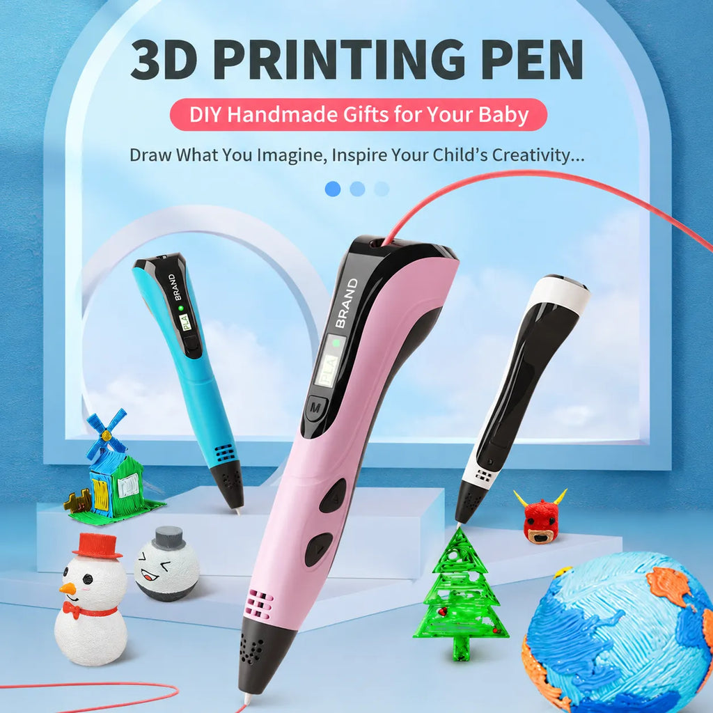 ✨ 3D Printing Pen – Educational Drawing & Doodling Pen for Kids