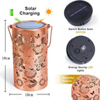 Solar Lanterns with Projection – Sunflower & Butterfly Ground Art Lights🌼✨