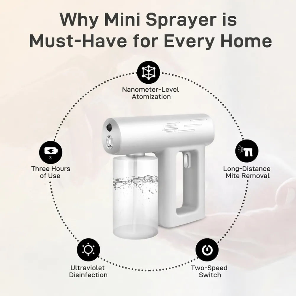 🧴 Professional Wireless Disinfection Spray Machine