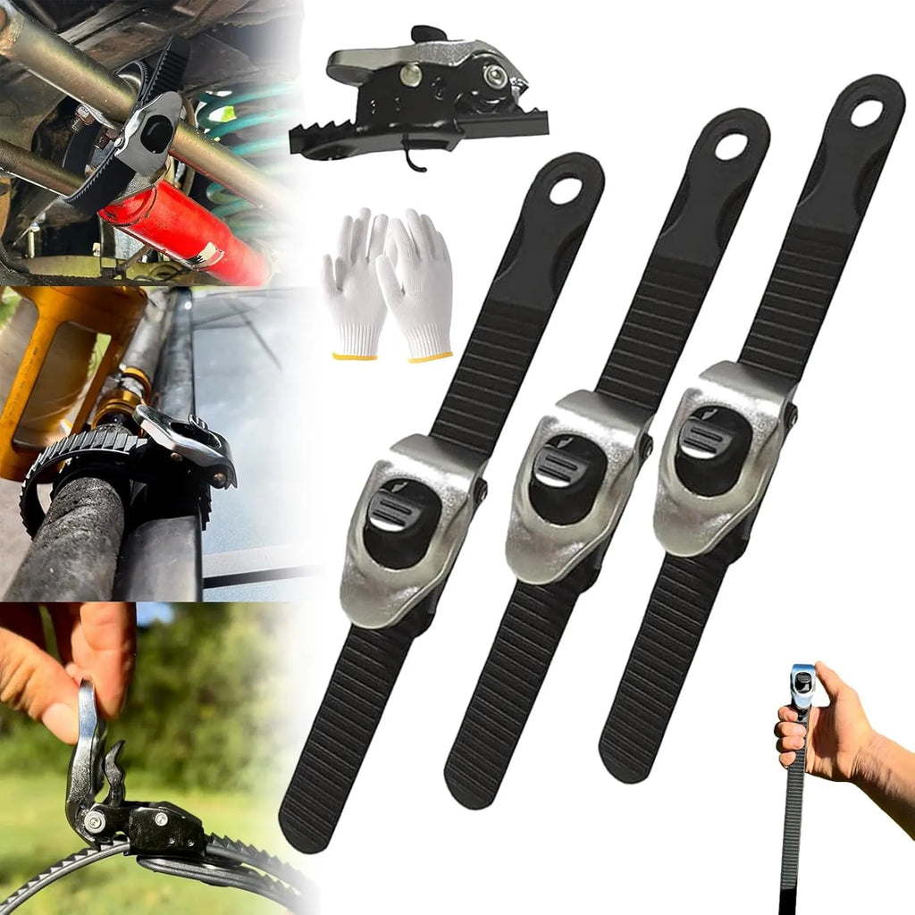 🔒 Ultimate Heavy-Duty Grip Lock Strap – Secure Anything, Anywhere, in Seconds!