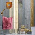 Vintage Hand Towel Holder with Candle Hook
