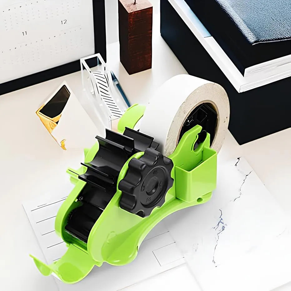 Product Title: Semi-Automatic Tape Dispenser | Durable, Smooth, and Practical Office Supply