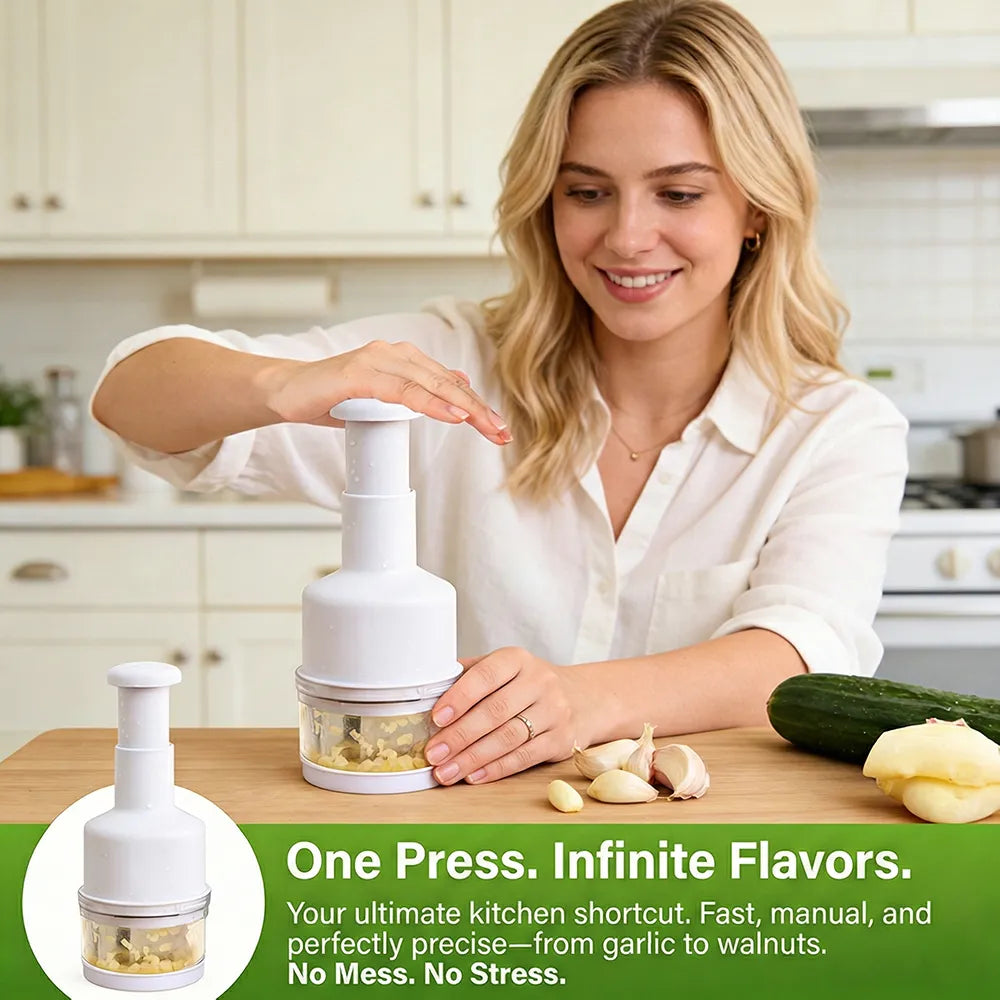 🥕 Press-Type Food Chopper