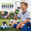 ⚽ Collapsible Soccer Sports Water Bottle