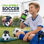 ⚽ Collapsible Soccer Sports Water Bottle