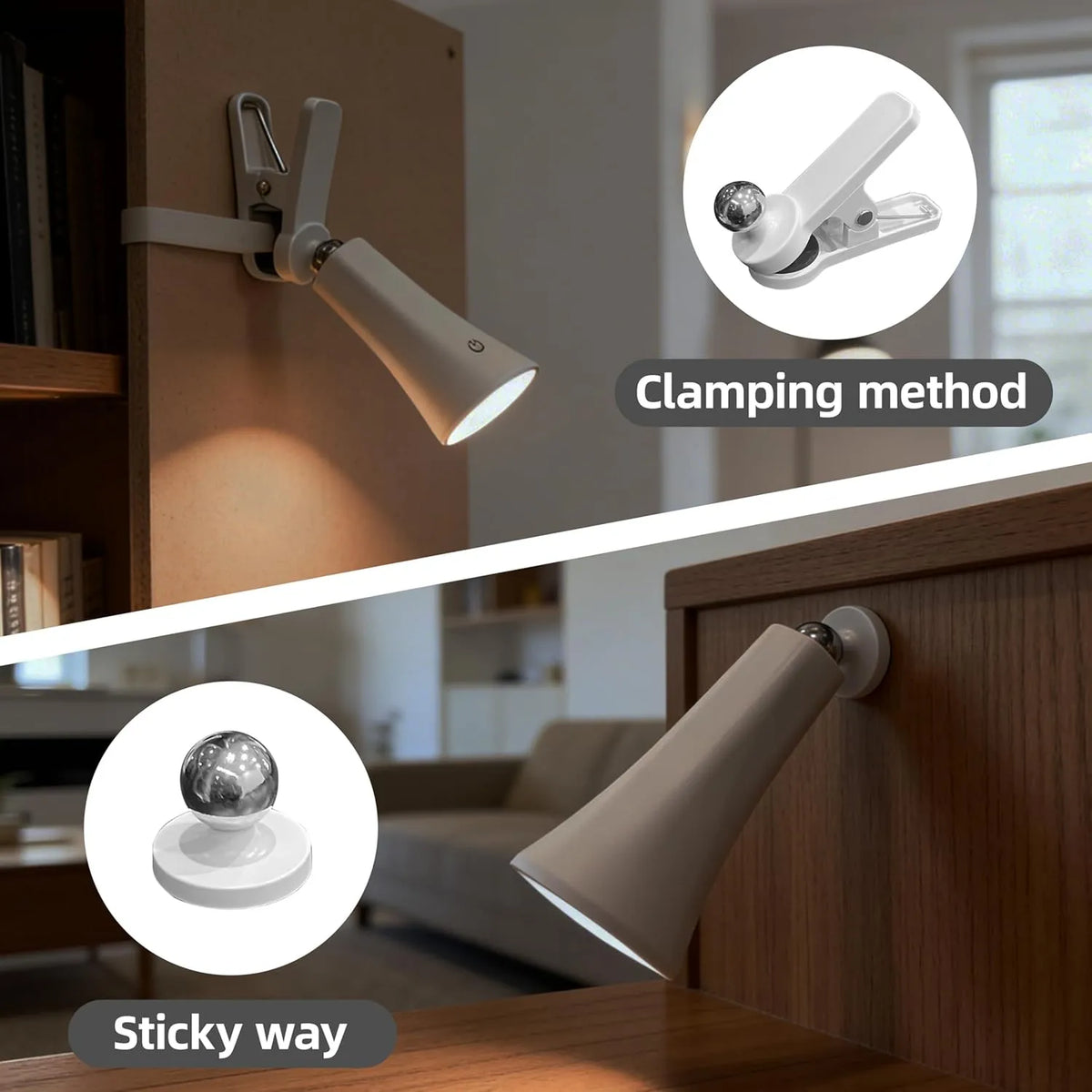 💡 4-in-1 Magnetic Desk Lamp